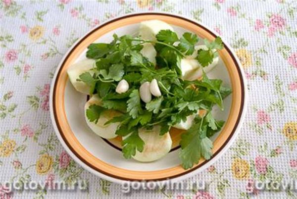 Аджика з яблуками, Крок 03