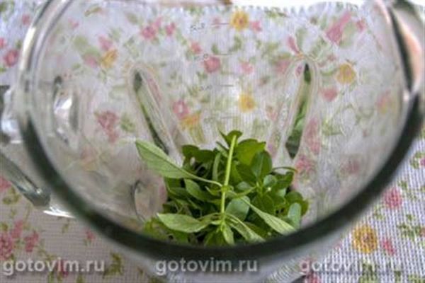 Песто з насіння соняшнику, Крок 02