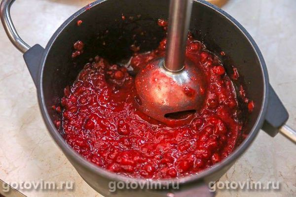 Соус із червоної смородини до м'яса на зиму, Крок 03