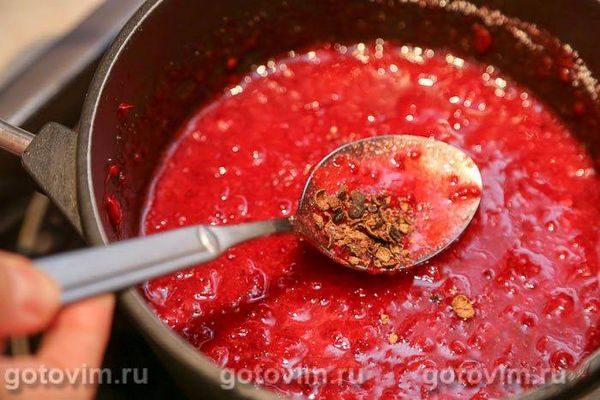 Соус із червоної смородини до м'яса на зиму, Крок 05
