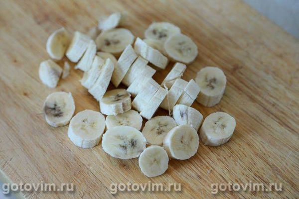 Вершковий заварний банановий крем 