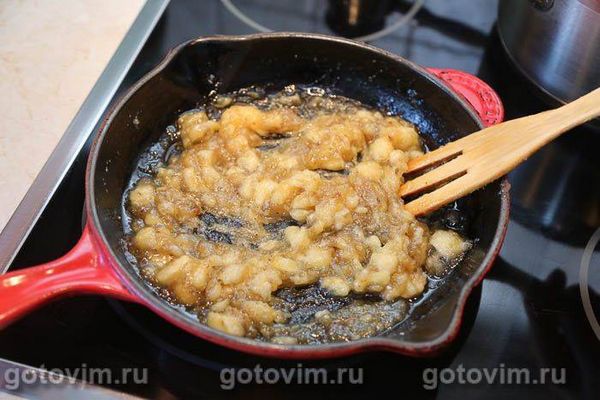 Вершковий заварний банановий крем 